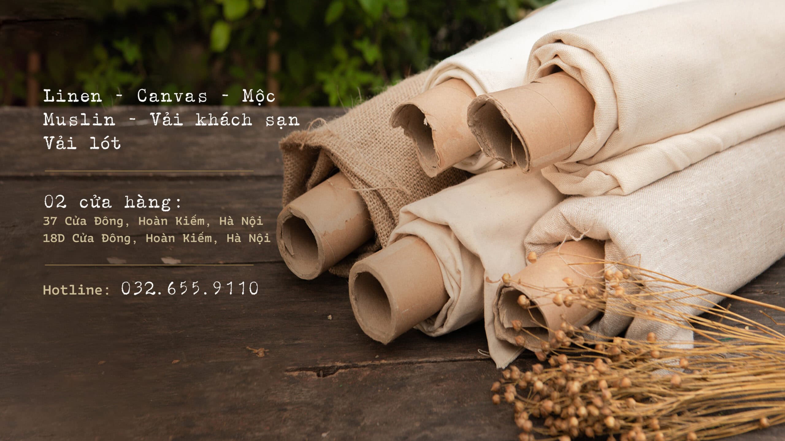 Vải linen bột – Đặc trưng và ứng dụng
