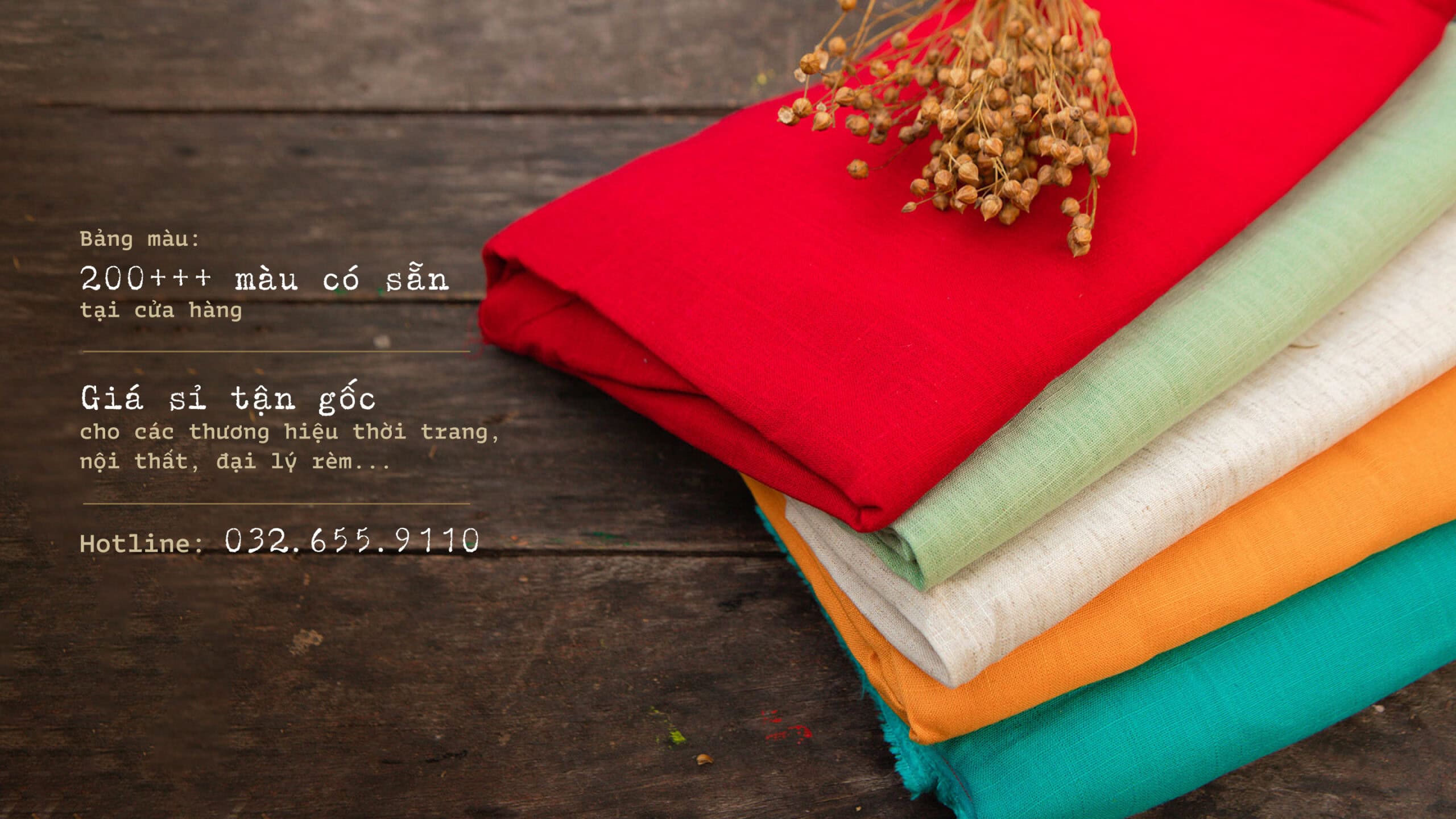 Vải linen bột – Đặc trưng và ứng dụng